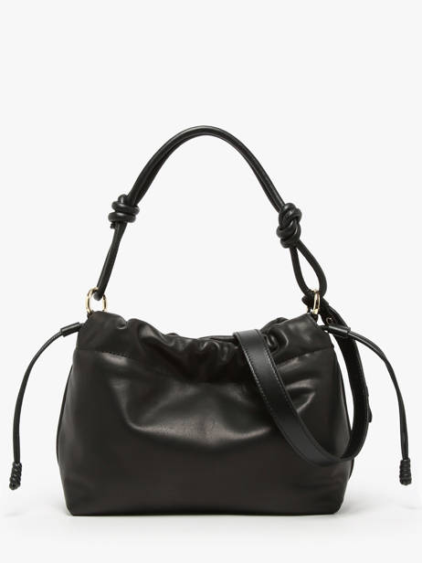 Sac Bandoulière Lush Cuir Lancaster Noir lush 112 vue secondaire 3
