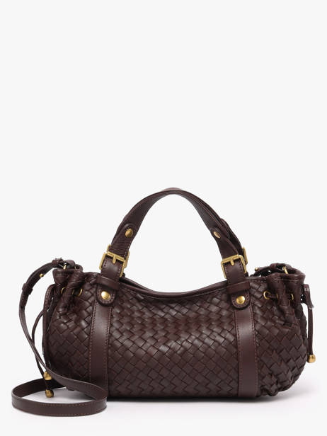 Sac Bandoulière Tresse Cuir Gerard darel Marron tresse DES73478