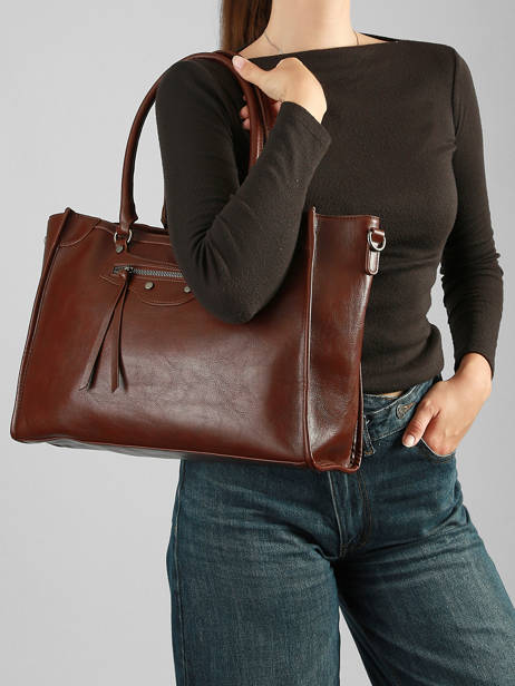 Shopping Bag Seventy Mandoline Brown seventy 27711 other view 1