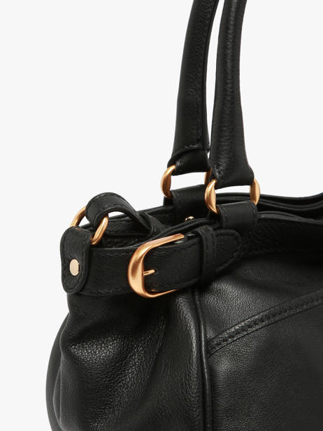 Satchel Lune Leather Vanessa bruno Black lune 11V40920 other view 2