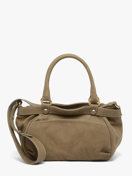 Sac Porté Main Lune Cuir Lune Cuir Vanessa bruno Vert lune 3V40920 vue secondaire 4