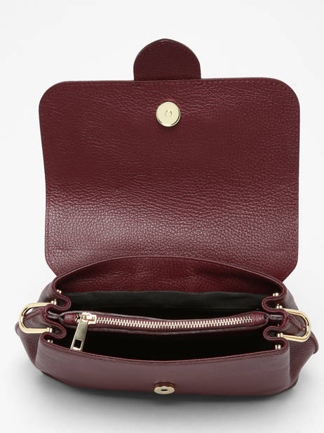 Sac Porté Main Velvet Caviar Cuir Milano Marron velvet caviar VC25114 vue secondaire 3