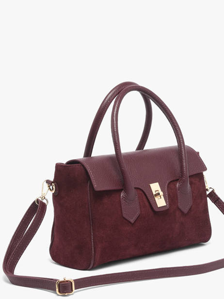 Shoulder Bag Velvet Caviar Leather Milano Red velvet caviar VC26061 other view 1