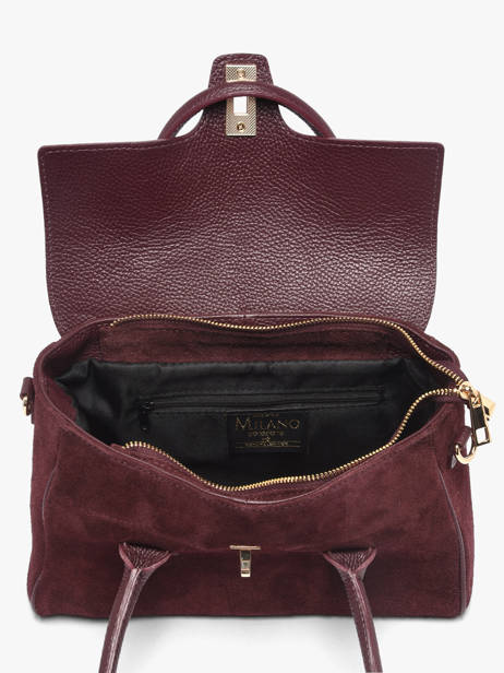 Shoulder Bag Velvet Caviar Leather Milano Red velvet caviar VC26061 other view 2