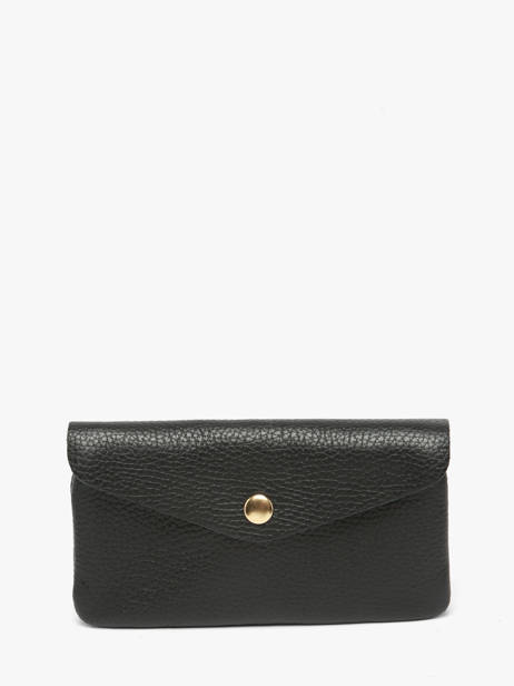 Coin Purse Leather Milano Black caviar CA23113O