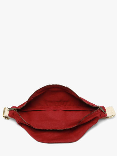 Sac Banane S Olivia Hindbag Rouge best seller OLI vue secondaire 3