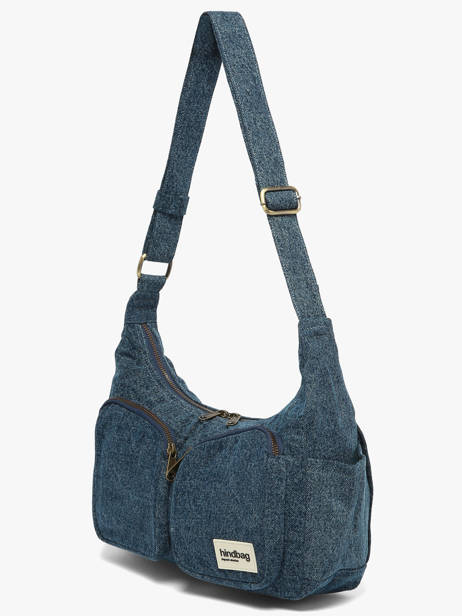 Shoulder Bag Denim Cotton Hindbag Blue denim DE other view 1