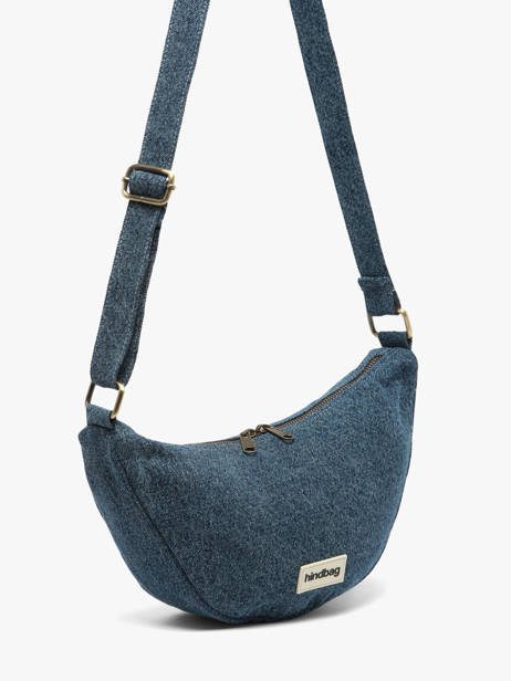 Shoulder Bag Denim Cotton Hindbag Blue denim DE other view 1