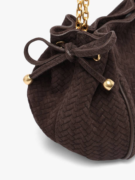 Crossbody Bag Studio Leather Gerard darel Brown studio DES07477 other view 2