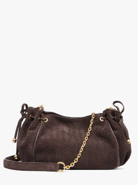 Crossbody Bag Studio Leather Gerard darel Brown studio DES07477 other view 4