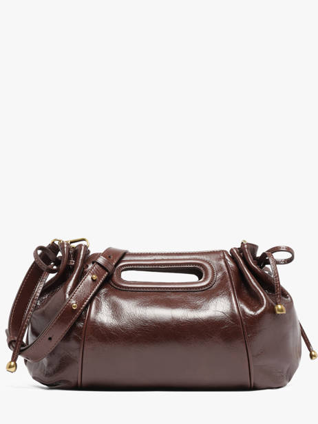 Crossbody Bag Folk Light Leather Gerard darel Brown folk light DES08419