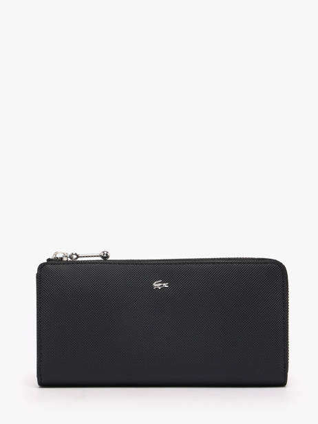 Wallet Lacoste Black daily city NF4765DZ
