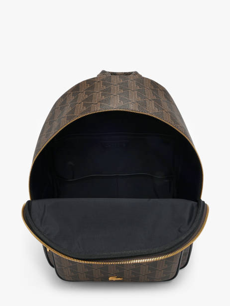 Backpack Lacoste Brown the blend NH5541BG other view 2