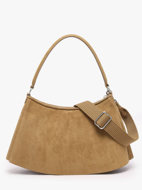 Shoulder Bag Lenglen Leather Lacoste Beige lenglen NU5468DX other view 4