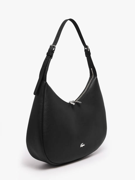 Sac Porté épaule Authentic Lacoste Noir authentic NF5517EG vue secondaire 1