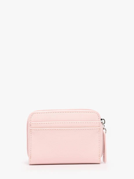 Porte-monnaie Lacoste Rose l.12.12 concept NF4193PK vue secondaire 2