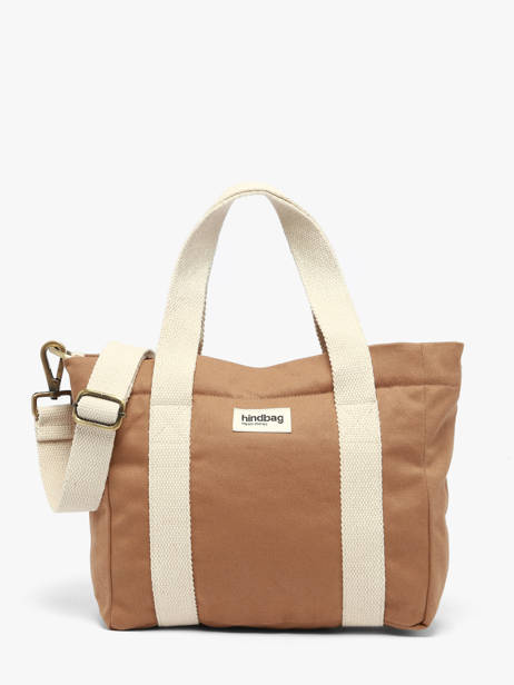 Sac Porté Main Louise Coton Hindbag Marron best seller LOUISE