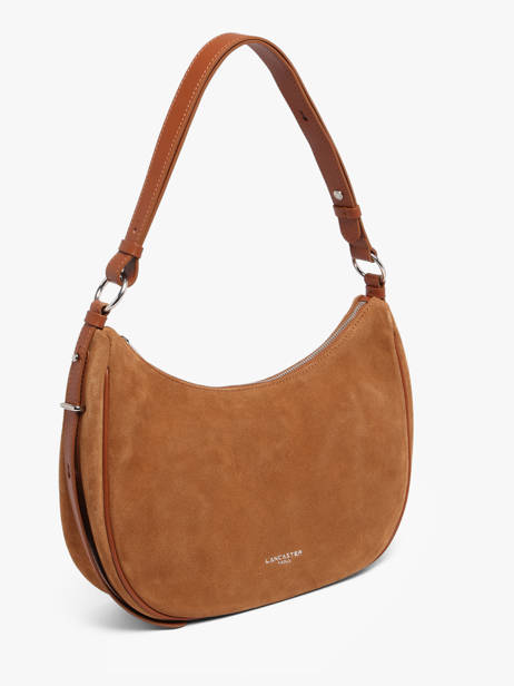 Shoulder Bag Suede Leather Lancaster Brown suede 82 other view 2