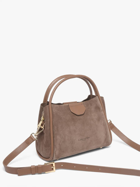 Sac Porté Main Suede Ida Cuir Lancaster Beige suede ida 100 vue secondaire 2