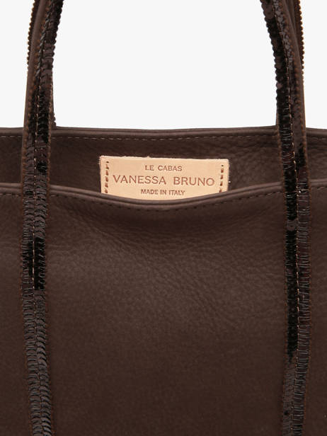 Crossbody Bag Cabas Cuir Leather Vanessa bruno Brown cabas cuir 8V40435 other view 2