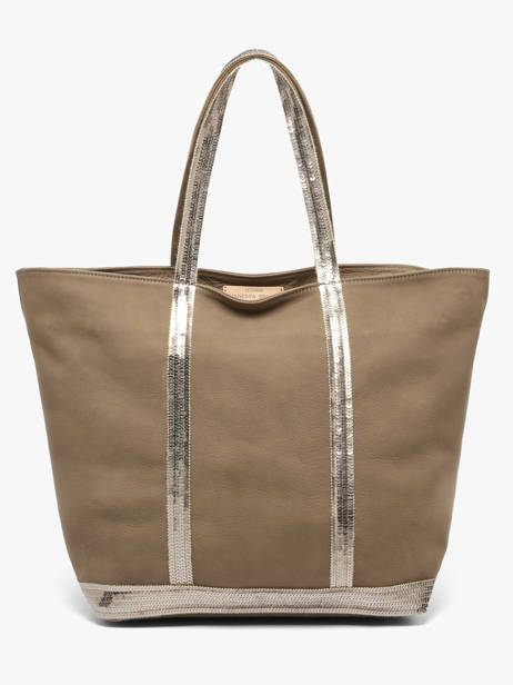 Shoulder Bag Cabas Cuir Leather Vanessa bruno Beige cabas cuir 8V40409