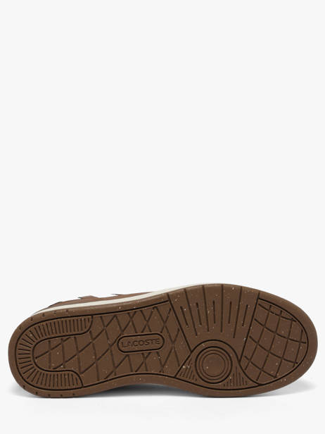Sneakers En Cuir Lacoste Marron men 2SMA0012 vue secondaire 4
