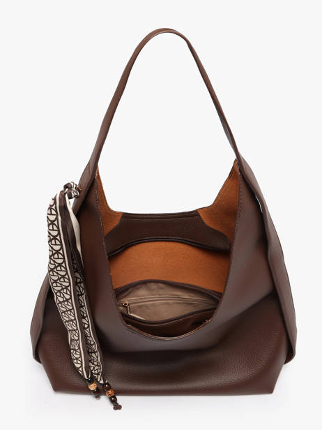 Sac Porté épaule New Grained Gallantry Marron new grained R2053 vue secondaire 1