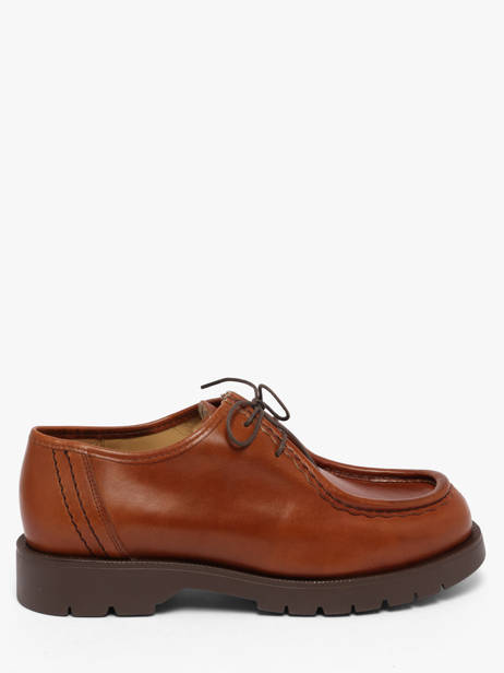 Derby Shoes In Leather Kleman Brown men B00005C