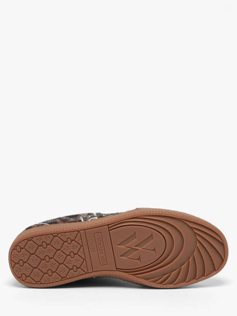 Sneakers Vanessa wu Marron women BK2945AG vue secondaire 4