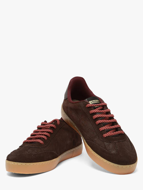 Sneakers En Cuir Victoria Beige women 1126244 vue secondaire 2