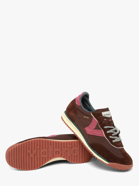 Sneakers En Cuir Victoria Beige women 1158113 vue secondaire 2