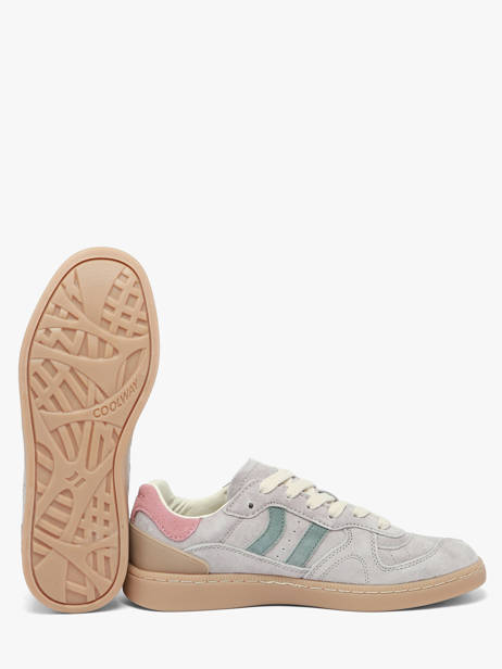 Sneakers En Cuir Coolway Gris women 7693297 vue secondaire 2