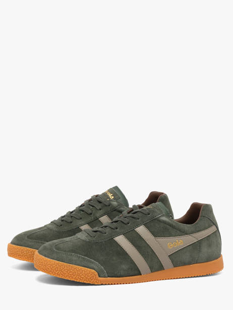 Sneakers En Cuir Gola Vert men CMA192NF vue secondaire 1