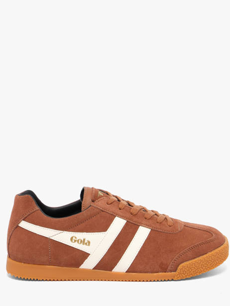 Sneakers En Cuir Gola Marron men CMA192TI