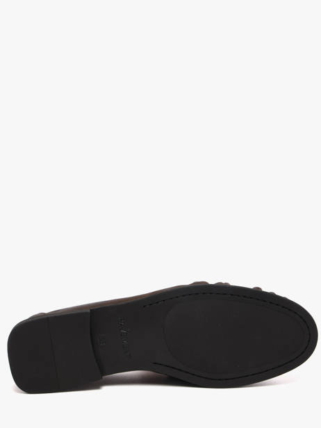 Mocassins En Cuir Pavement Marron women 24139779 vue secondaire 4