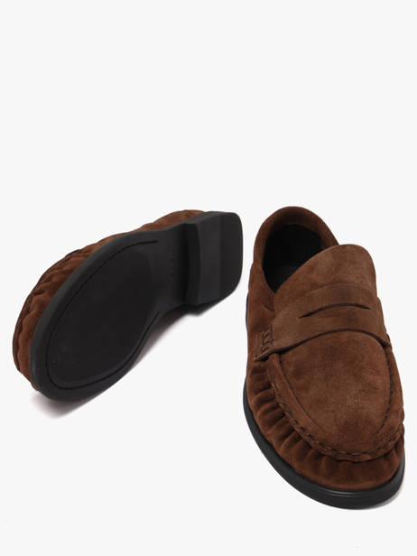 Mocassins En Cuir Pavement Marron women 24139347 vue secondaire 2
