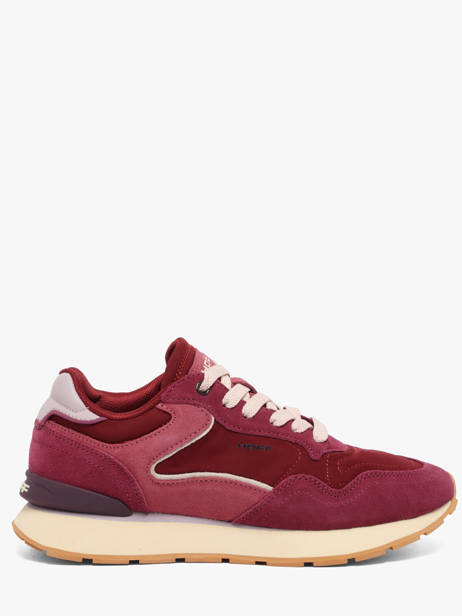 Sneakers In Leather Hoff Red women 22602408