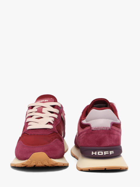 Sneakers In Leather Hoff Red women 22602408 other view 2