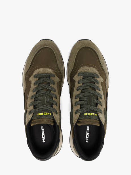 Sneakers En Cuir Hoff Vert men 22602411 vue secondaire 3