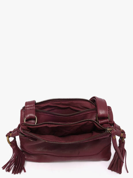 Shoulder Bag Cow Leather Basilic pepper Red cow BCOW82 other view 4