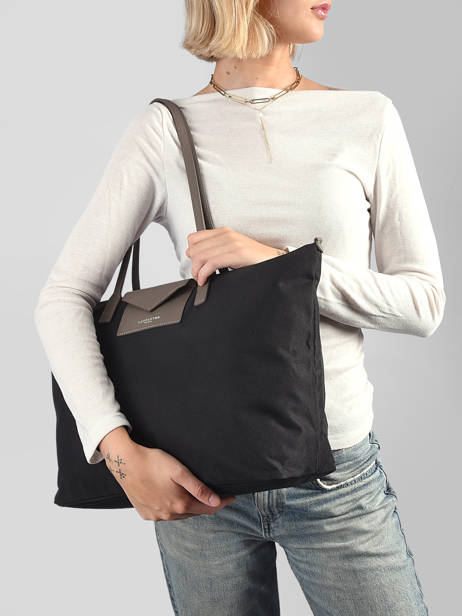 Smart Tote Bag A4 Format Lancaster Black smart kba 31 other view 1