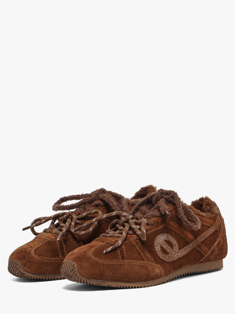 Sneakers En Cuir No name Vert women TNERSC04 vue secondaire 1