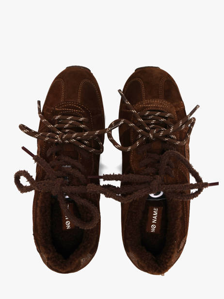 Sneakers En Cuir No name Vert women TNERSC04 vue secondaire 3