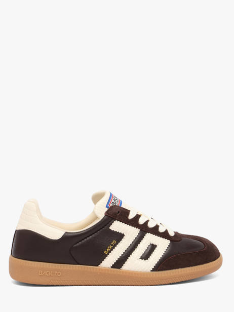 Sneakers En Cuir Back 70 Marron women 308