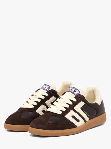 Sneakers En Cuir Back 70 Marron women 308 vue secondaire 1
