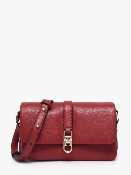 Shoulder Bag Th Libre Recycled Polyester Tommy hilfiger Red th libre AW19198