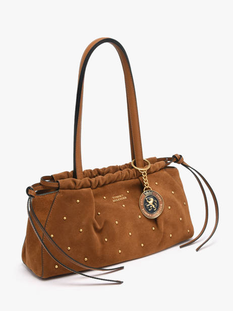 Sac Porté épaule Th Soft Cuir Tommy hilfiger Marron th soft AW19202 vue secondaire 1