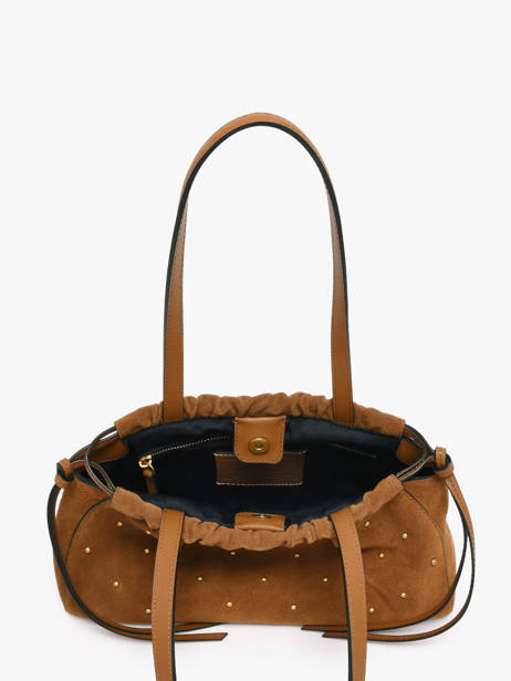 Sac Porté épaule Th Soft Cuir Tommy hilfiger Marron th soft AW19202 vue secondaire 2