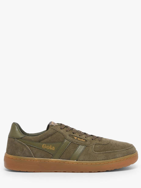 Sneakers En Cuir Gola Vert men CMB571LN