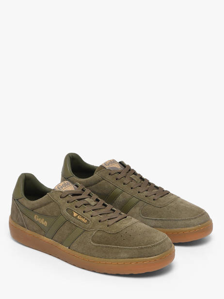 Sneakers En Cuir Gola Vert men CMB571LN vue secondaire 1